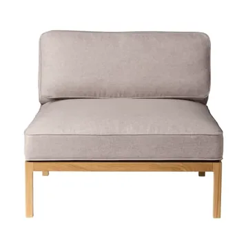 L37 7-9-13 sofa­modul midterdel 90 cm - Stone-lacquered oak - FDB Møbler