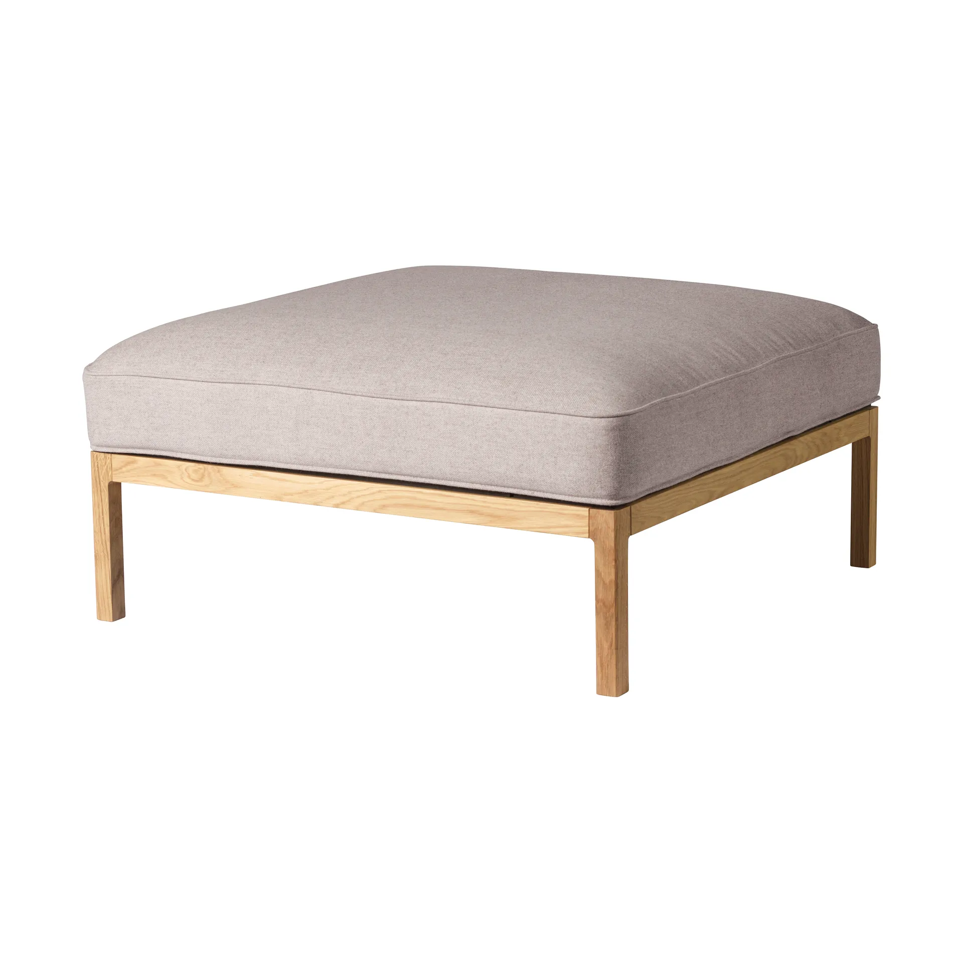 L37 7-9-13 sofamodul puf 90 cm, Stone-lacquered oak FDB Møbler
