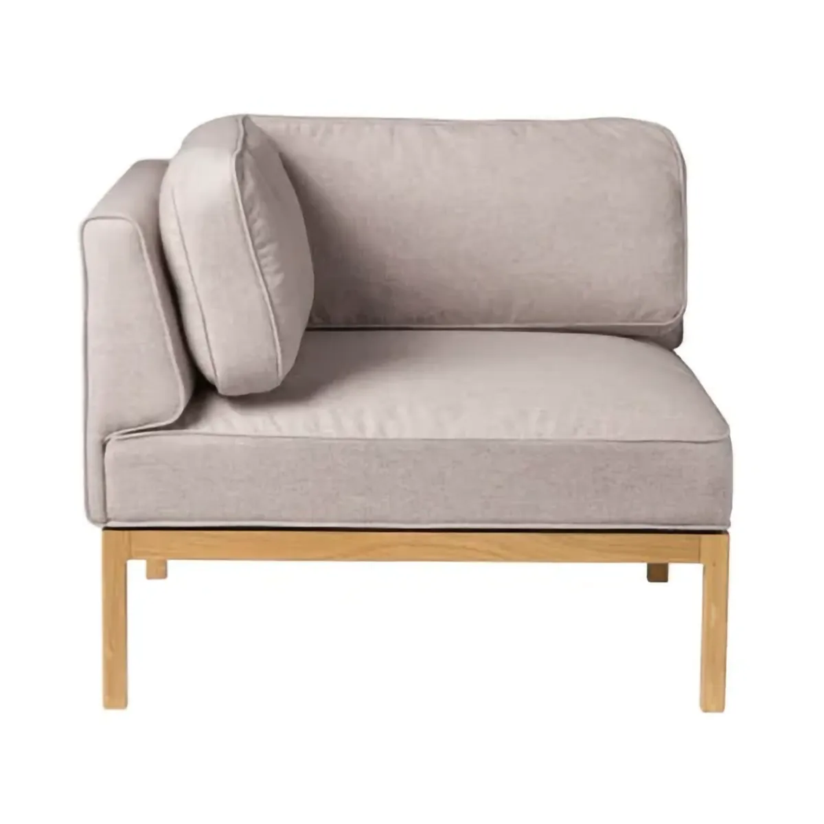 L37 7-9-13 sofamodul venstre hjørne 90 cm, Stone-lacquered oak FDB Møbler