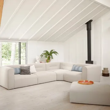 L44 Mols sofamodul midterdel - Beige - FDB Møbler