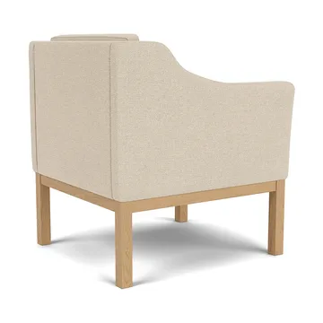 L46 MK155 easy chair lænestol armstol - Lakeret eg-tekstil beige - FDB Møbler