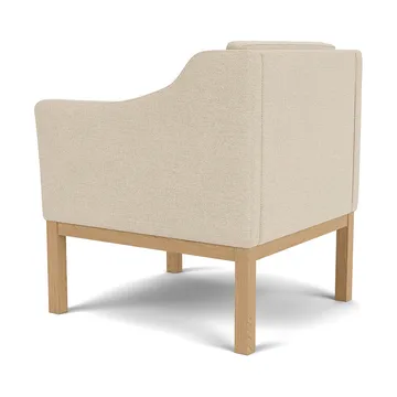L46 MK155 easy chair lænestol armstol - Lakeret eg-tekstil beige - FDB Møbler