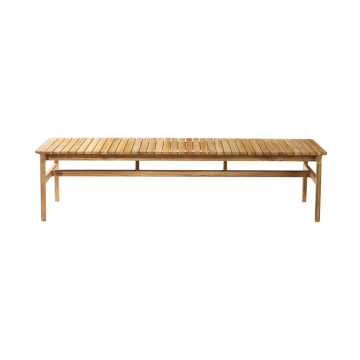 M10 Sammen 3-personers bænk - Teak-nature oiled - FDB Møbler