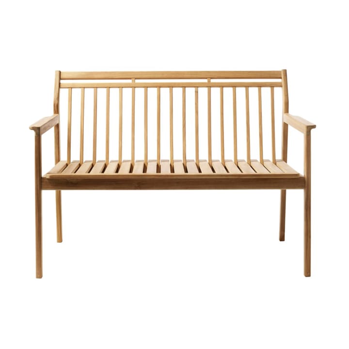 M12 Sammen 2-personers bænk - Teak-nature oiled - FDB Møbler