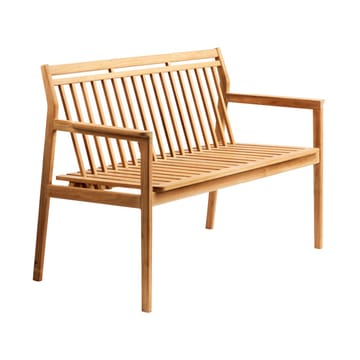 M12 Sammen 2-personers bænk - Teak-nature oiled - FDB Møbler