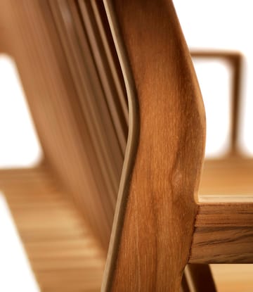 M12 Sammen 2-personers bænk - Teak-nature oiled - FDB Møbler
