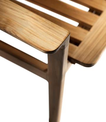M12 Sammen 2-personers bænk - Teak-nature oiled - FDB Møbler