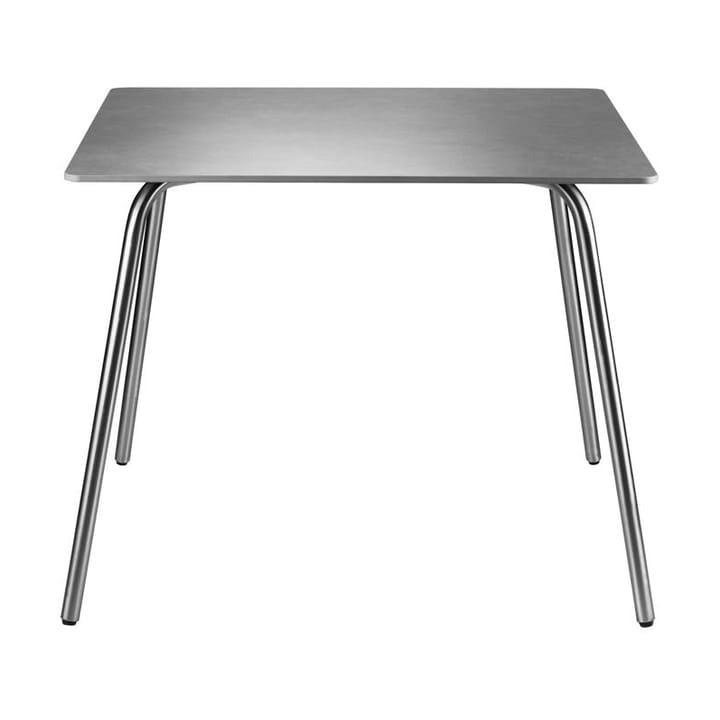 M21 Teglgård havebord 90x90 cm - Stone-stainless steel - FDB Møbler