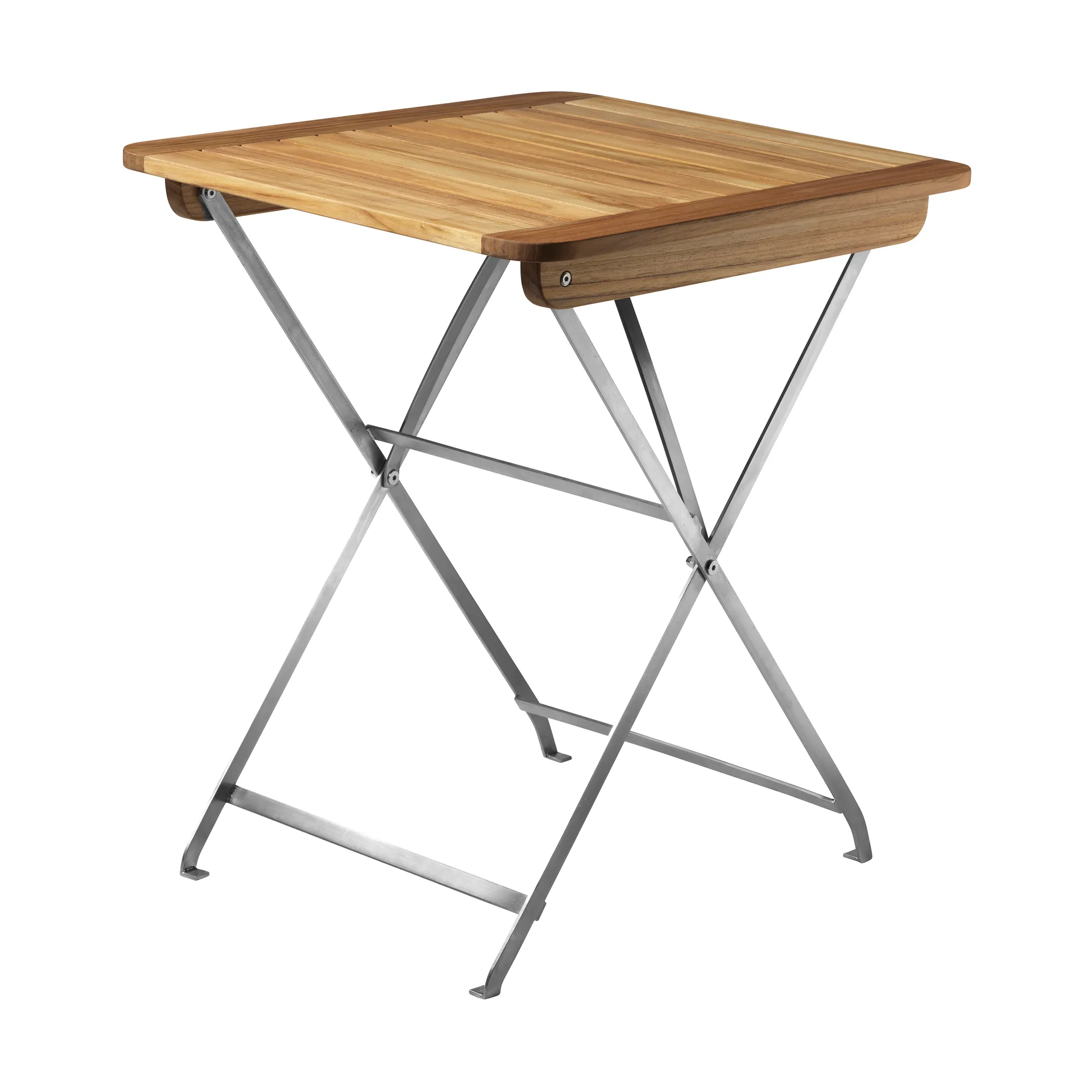 M26 Lilleø altanbord, Teak-rustfrit stål FDB Møbler