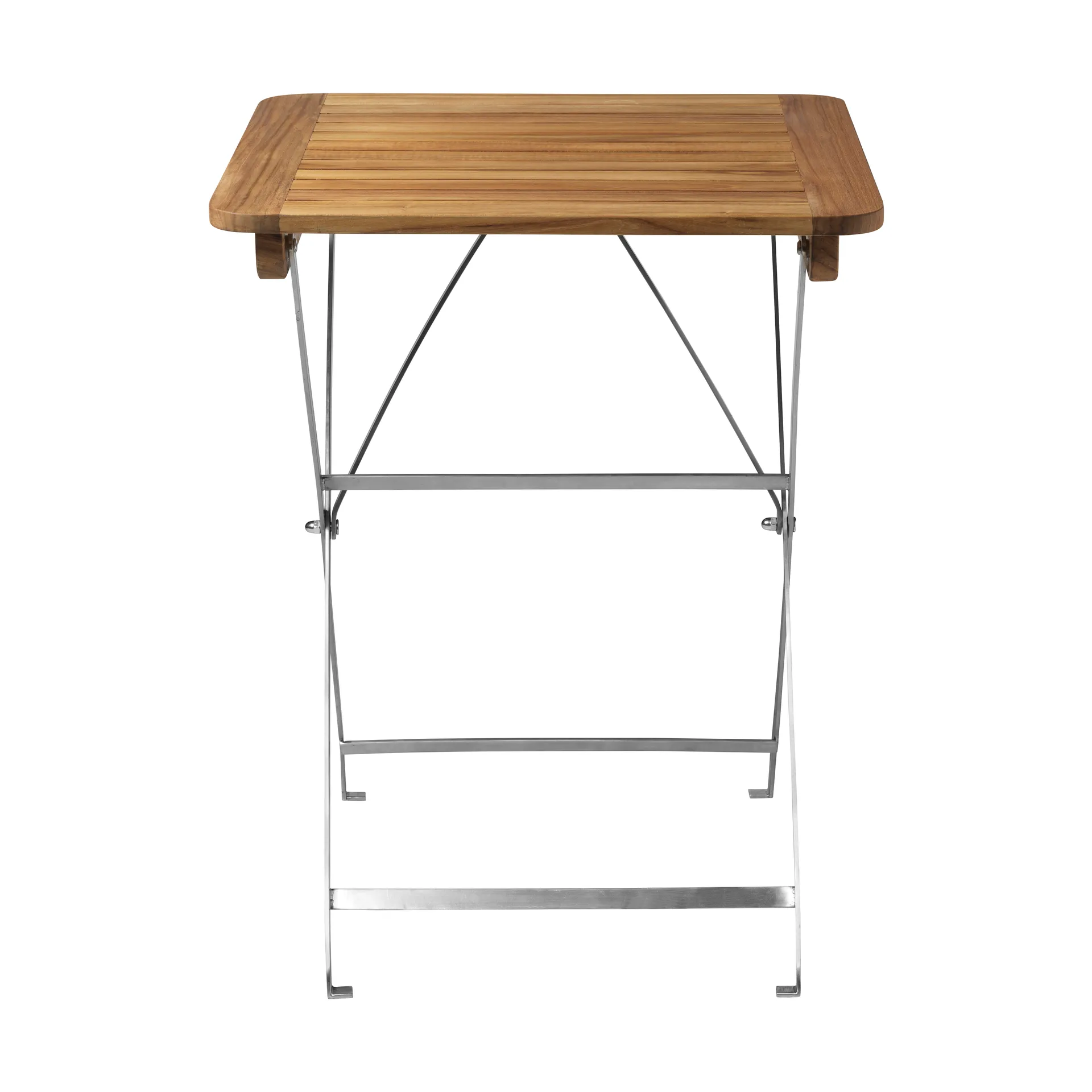 M26 Lilleø altanbord, Teak-rustfrit stål FDB Møbler