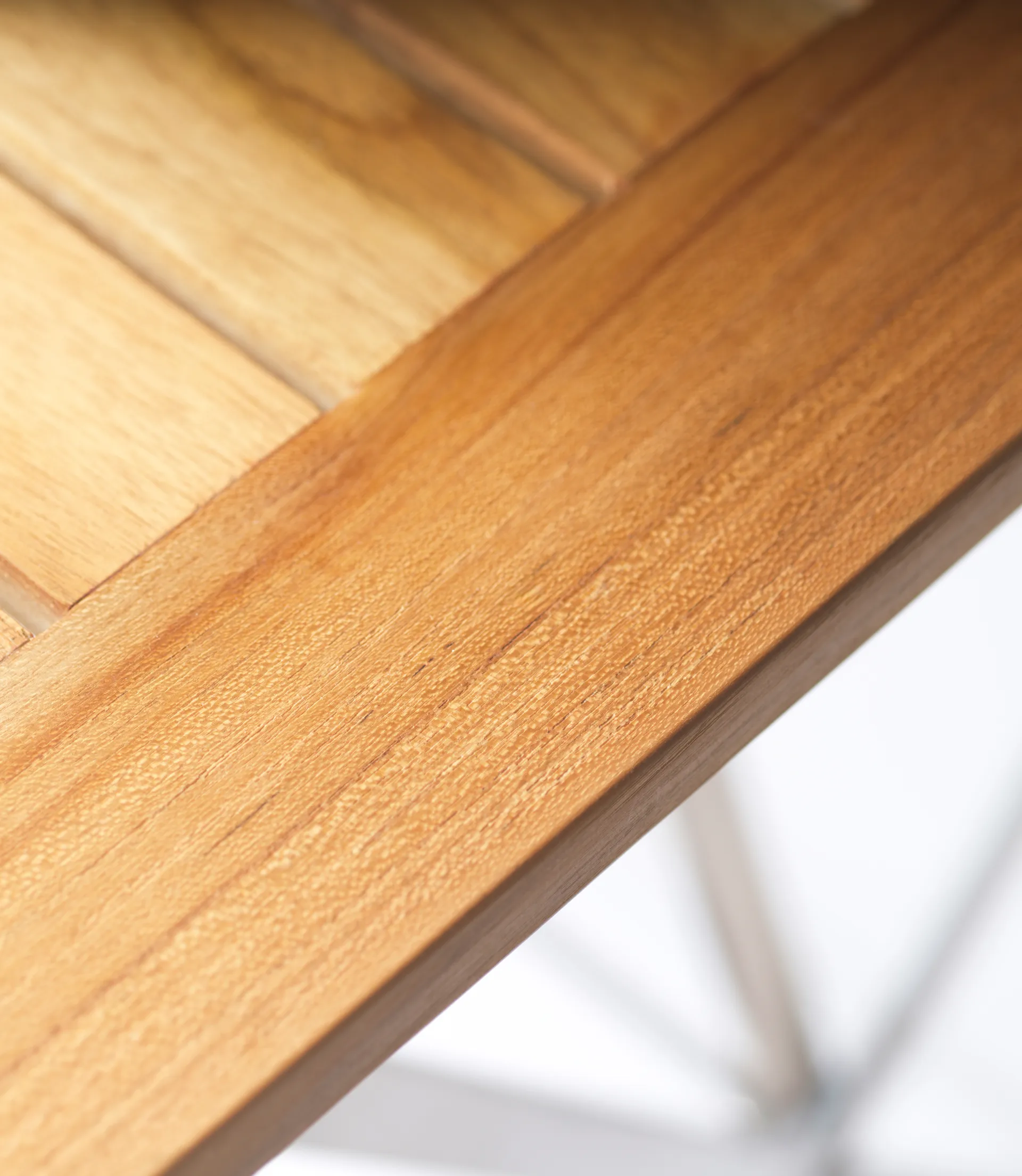 M26 Lilleø altanbord, Teak-rustfrit stål FDB Møbler