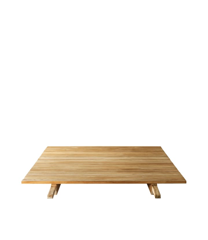 M4 Sammen Central Plate M2/M3 mellemplade, 90x185 cm teak non treated FDB Møbler
