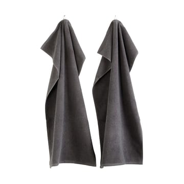 R33 Kirkeby håndklæde 2-pak - Granite gray - FDB Møbler