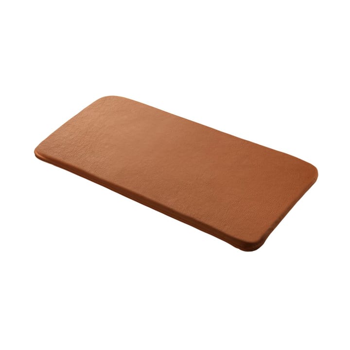 R6 Radius hynde 33x65 cm - Cognac leather - FDB Møbler