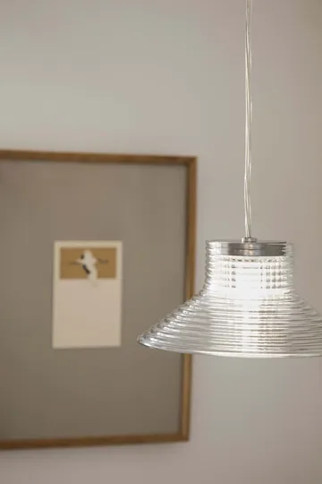 U11 Sletterhage pendel lampe - Aluminium-opalglas - FDB Møbler