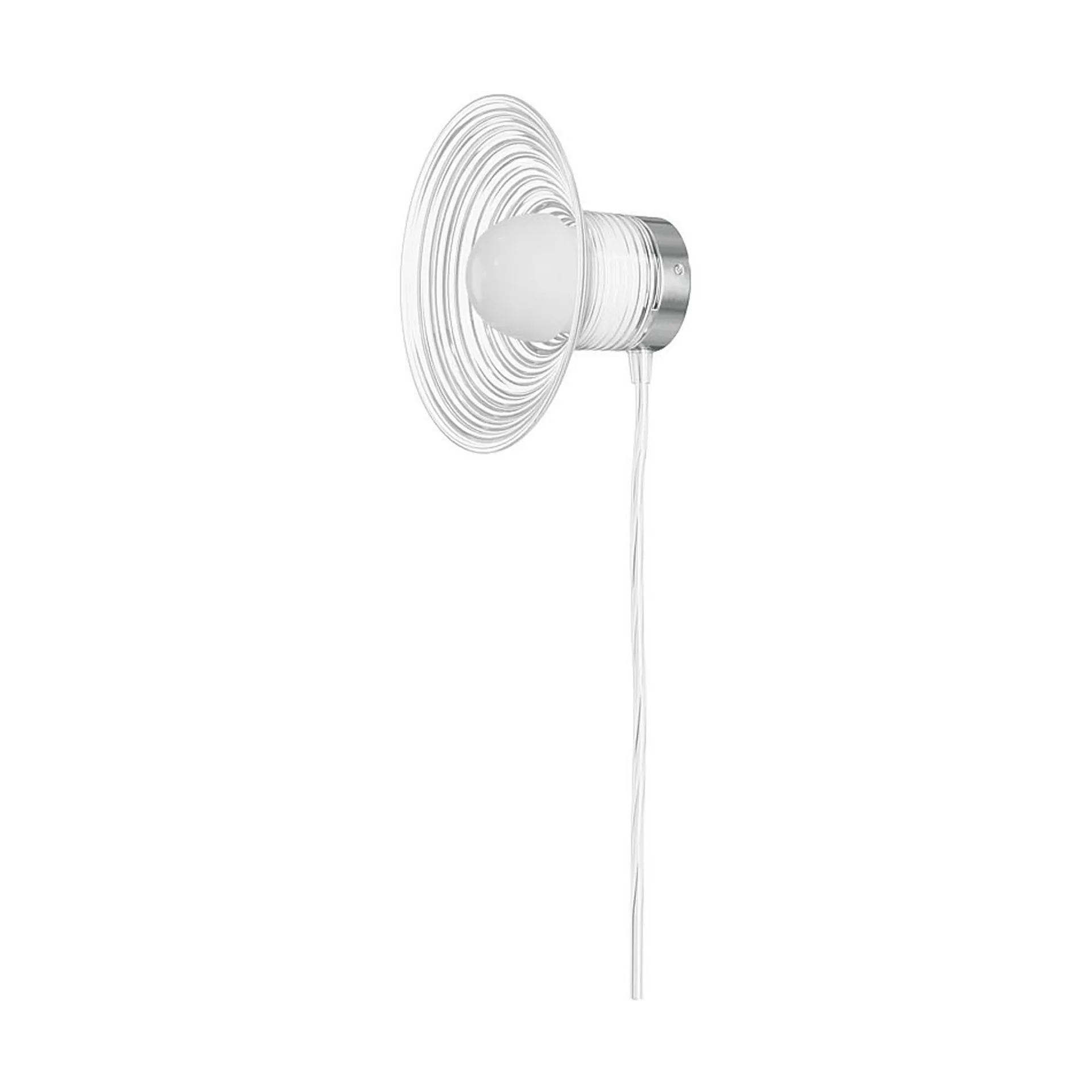U12 Sletterhage væglampe, Aluminium-opalglas FDB Møbler