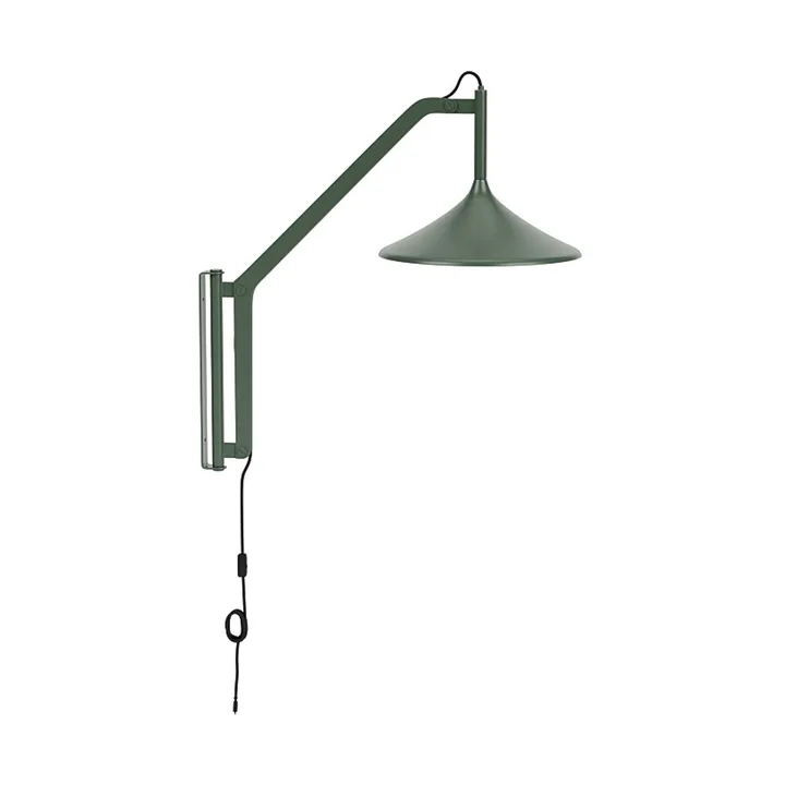 U18 Hasle væglampe - Olive green, 67,5 cm - FDB Møbler