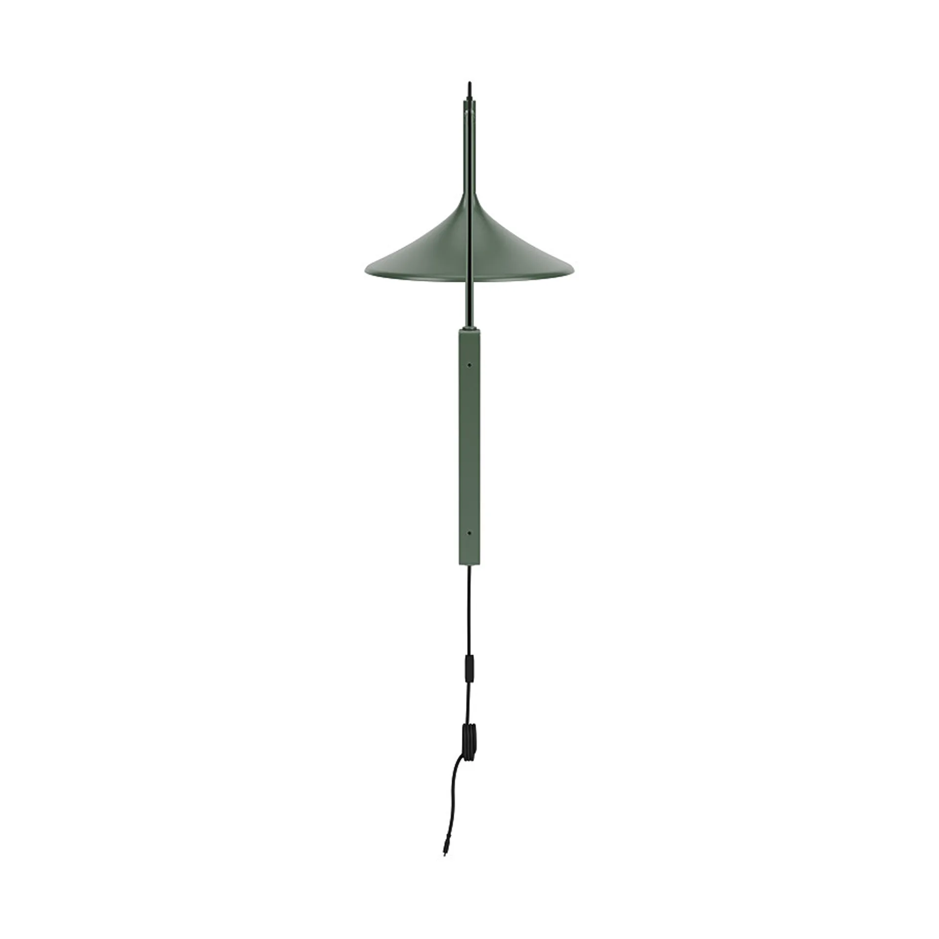 U18 Hasle væglampe, Olive green, 67,5 cm FDB Møbler