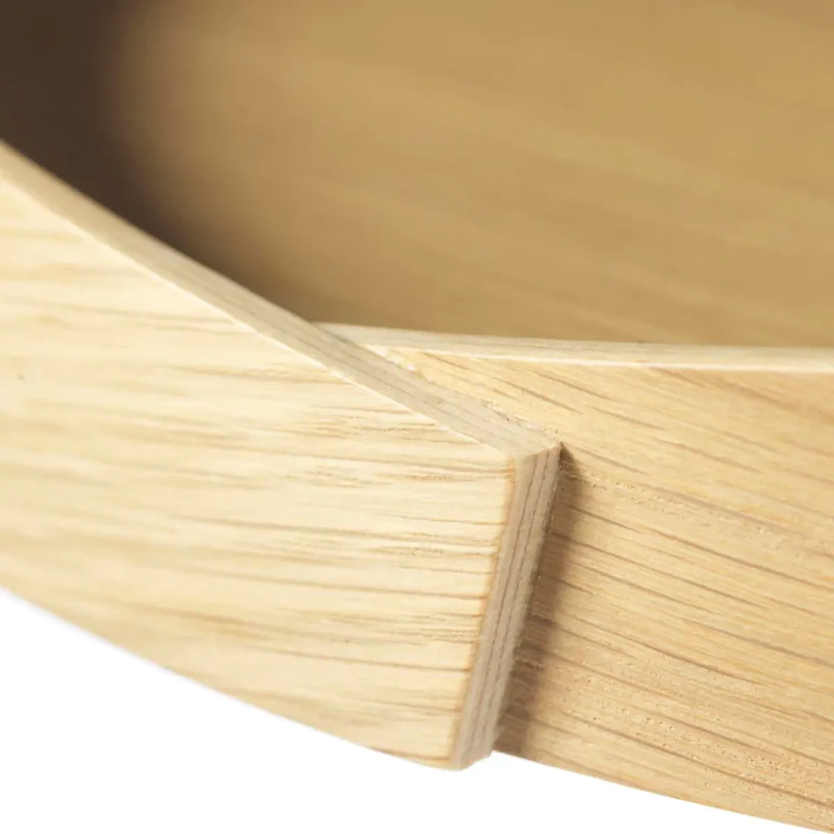 V43 Top bakke Ø38 cm, Lacquered oak FDB Møbler