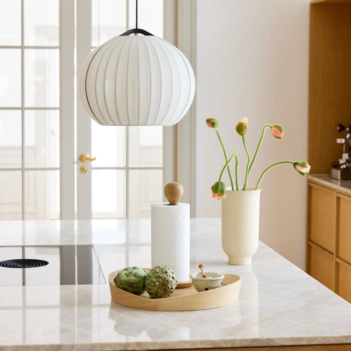 V43 Top bakke Ø38 cm, Lacquered oak FDB Møbler