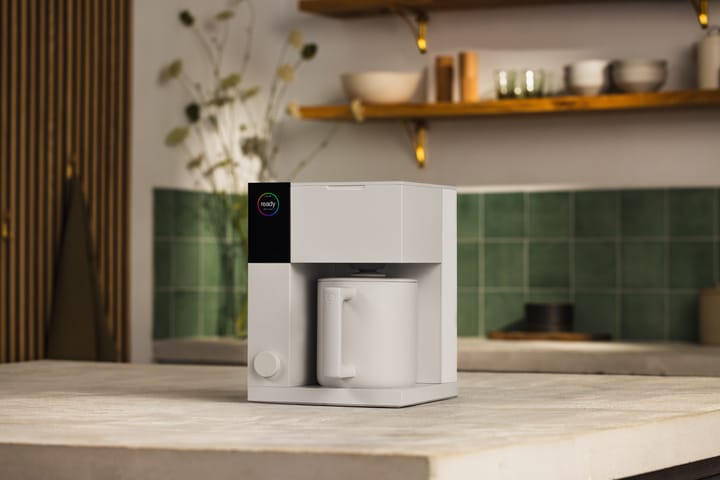 Aiden Precision kaffemaskine, Matte white Fellow