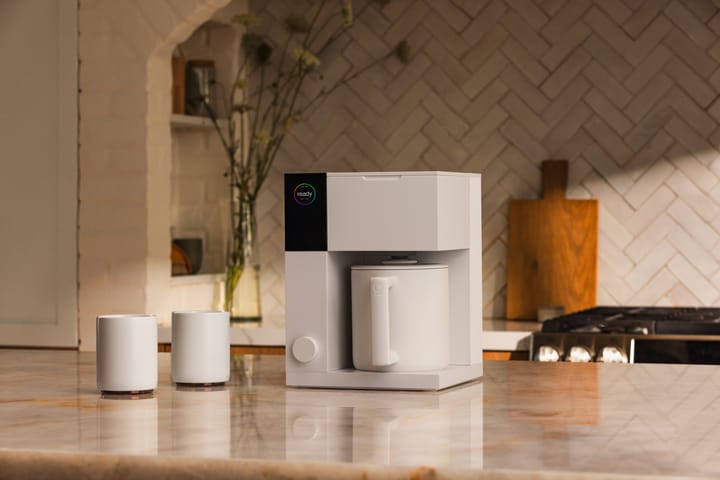 Aiden Precision kaffemaskine, Matte white Fellow