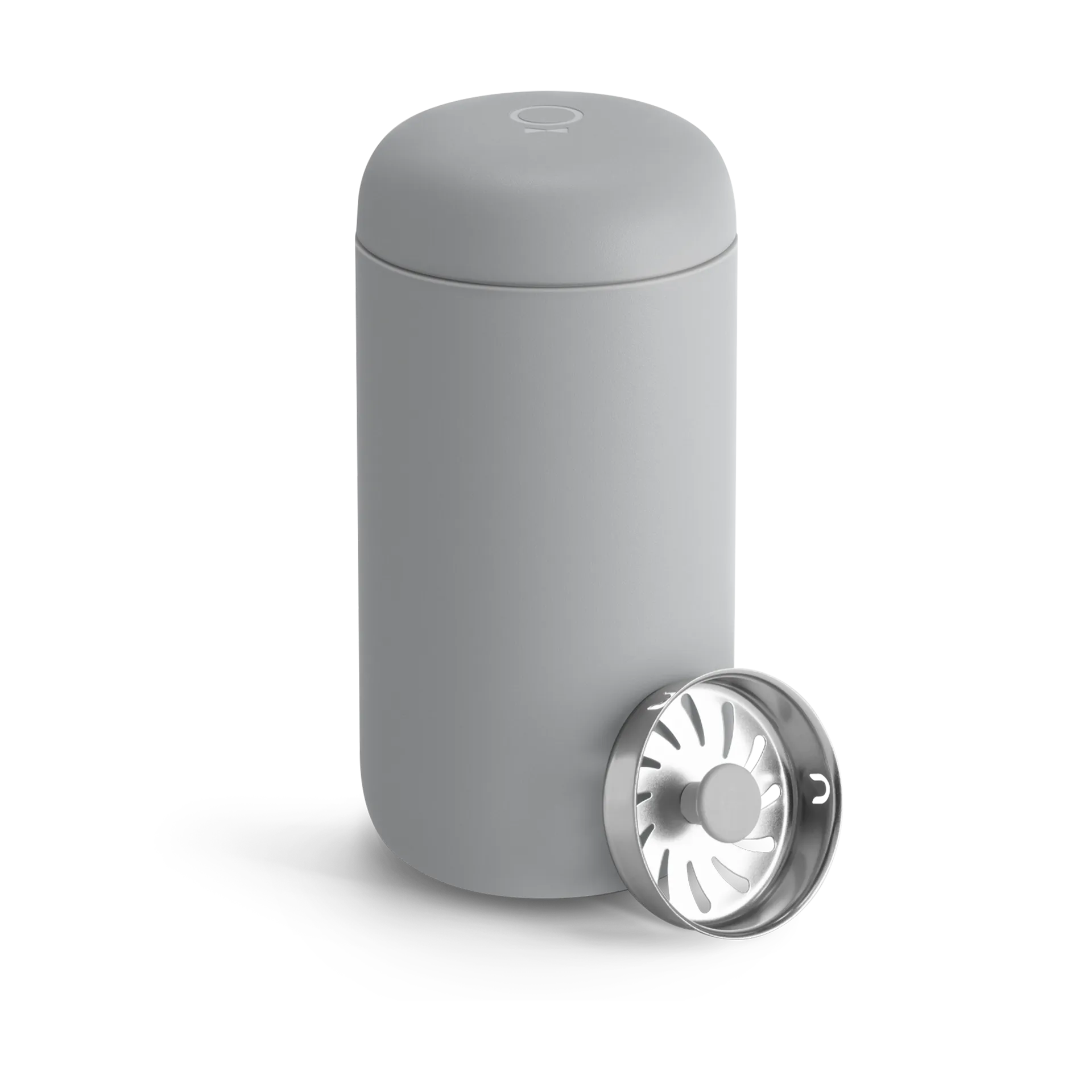 Carter termokrus med stænkskærm 35 cl, Matte grey Fellow