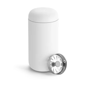 Carter termokrus med stænkskærm 35 cl - Matte white - Fellow