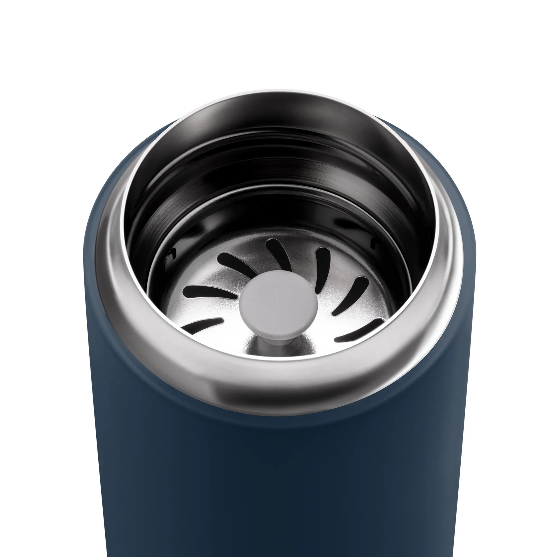 Carter termokrus med stænkskærm 35 cl, Stone blue Fellow