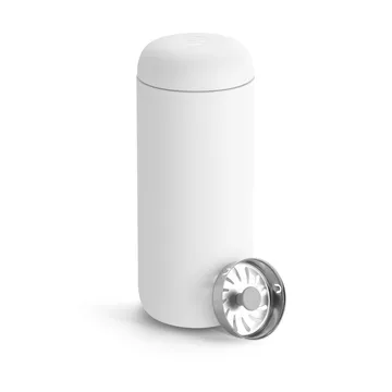 Carter termokrus med stænkskærm 47 cl - Matte white - Fellow