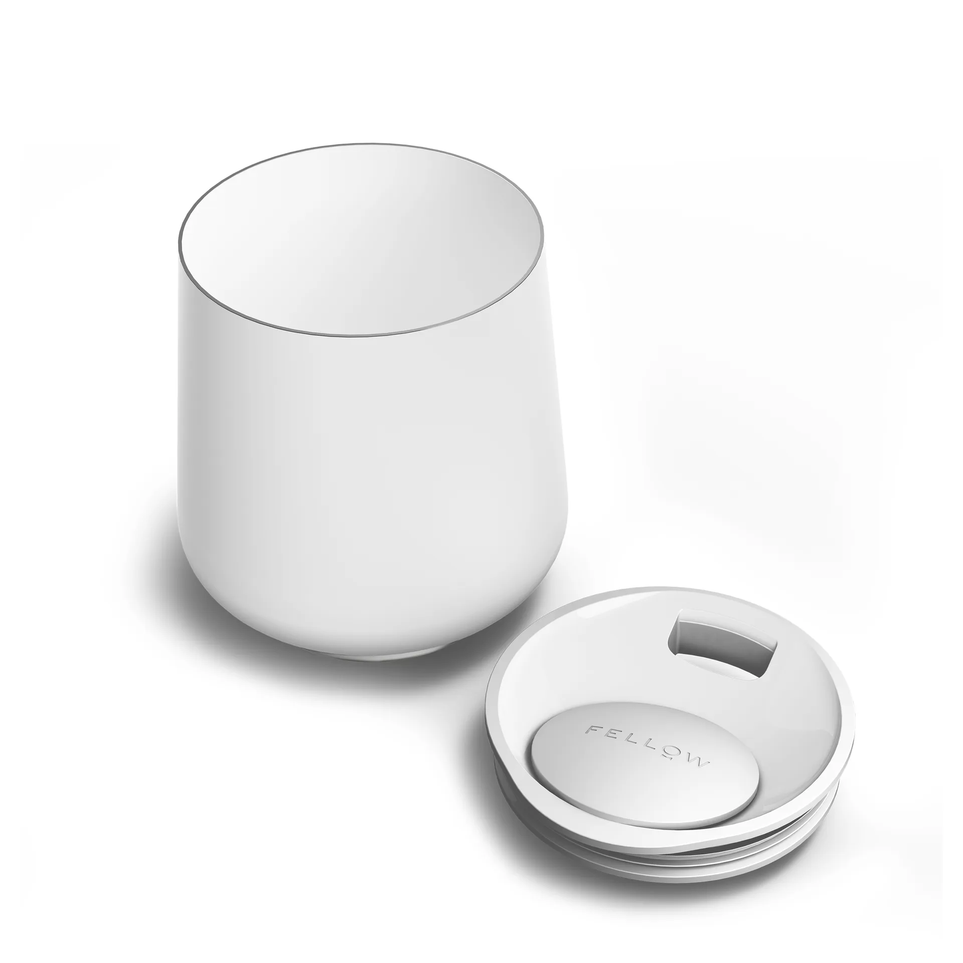 Ruby Wine termokrus 35 cl, Matte white Fellow