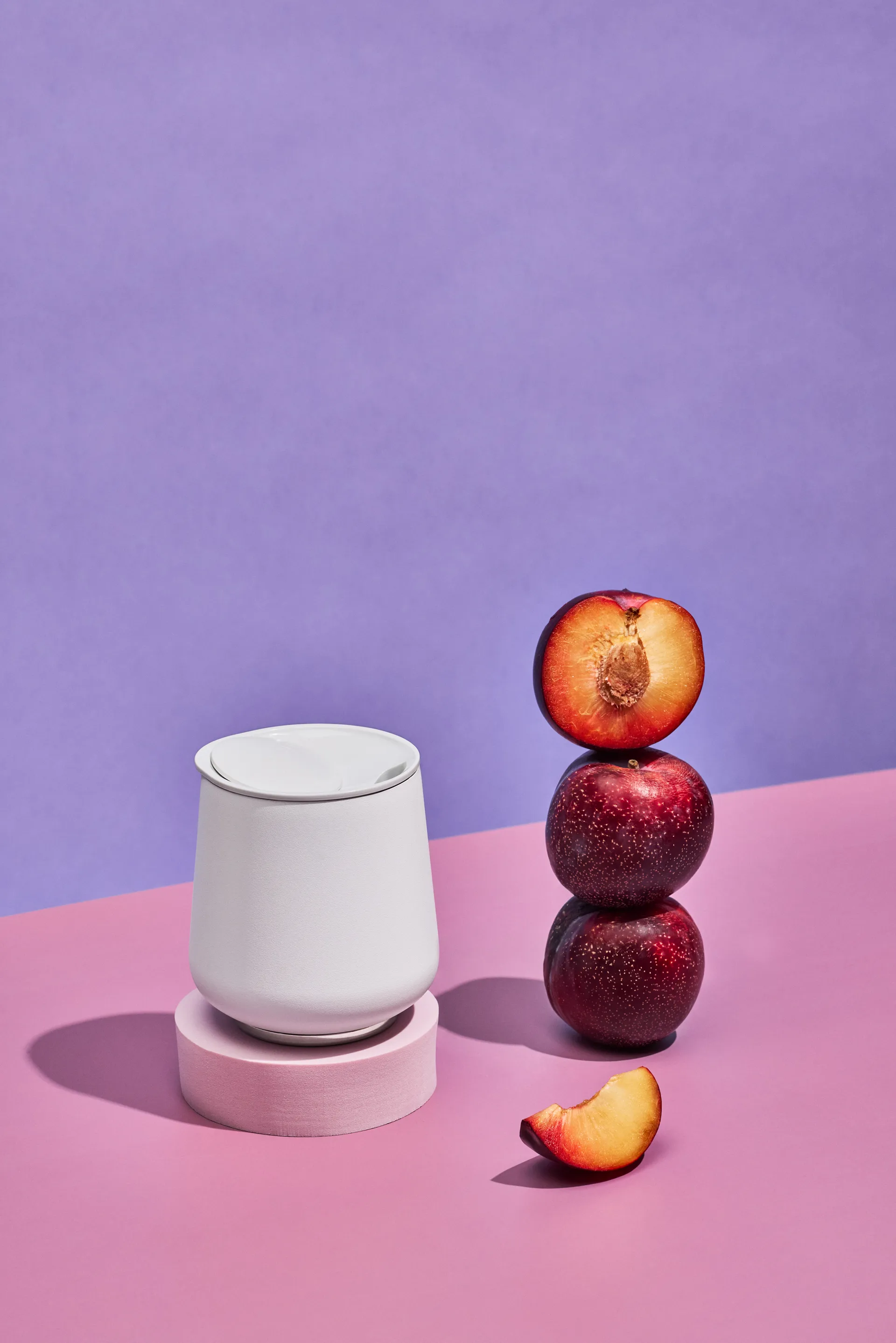 Ruby Wine termokrus 35 cl, Matte white Fellow