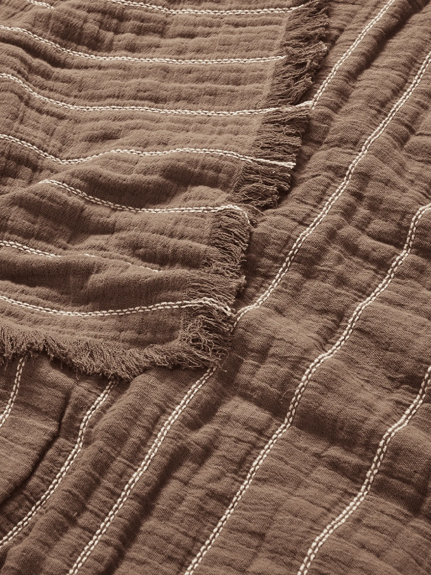 Aires sengetæppe 240x160 cm, Stone Ferm Living