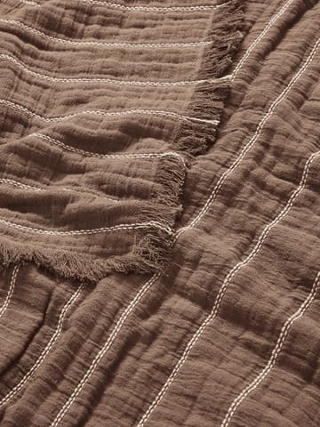 Aires sengetæppe 240x160 cm - Stone - Ferm Living