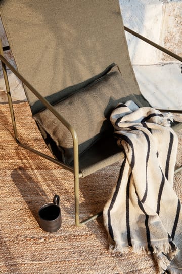 Alee håndklæde 70x140 cm - Sand/Black - Ferm Living