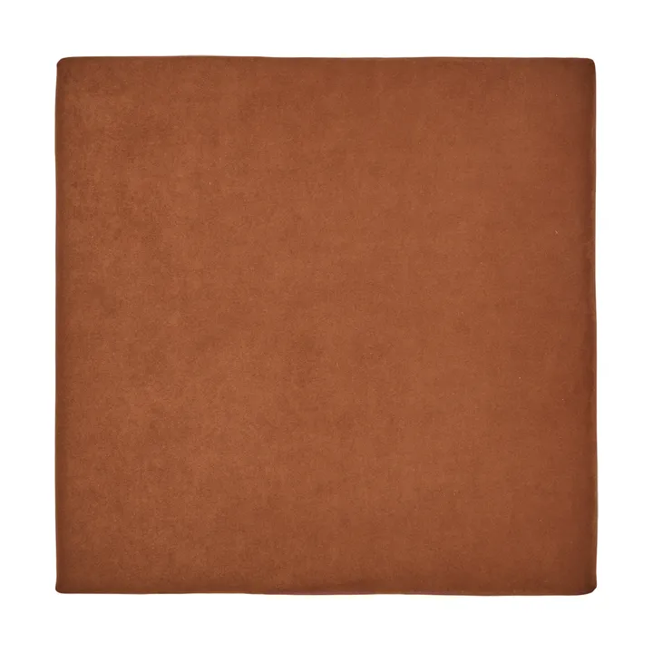 Align siddepude - Brown clay, 40x40 cm - Ferm Living