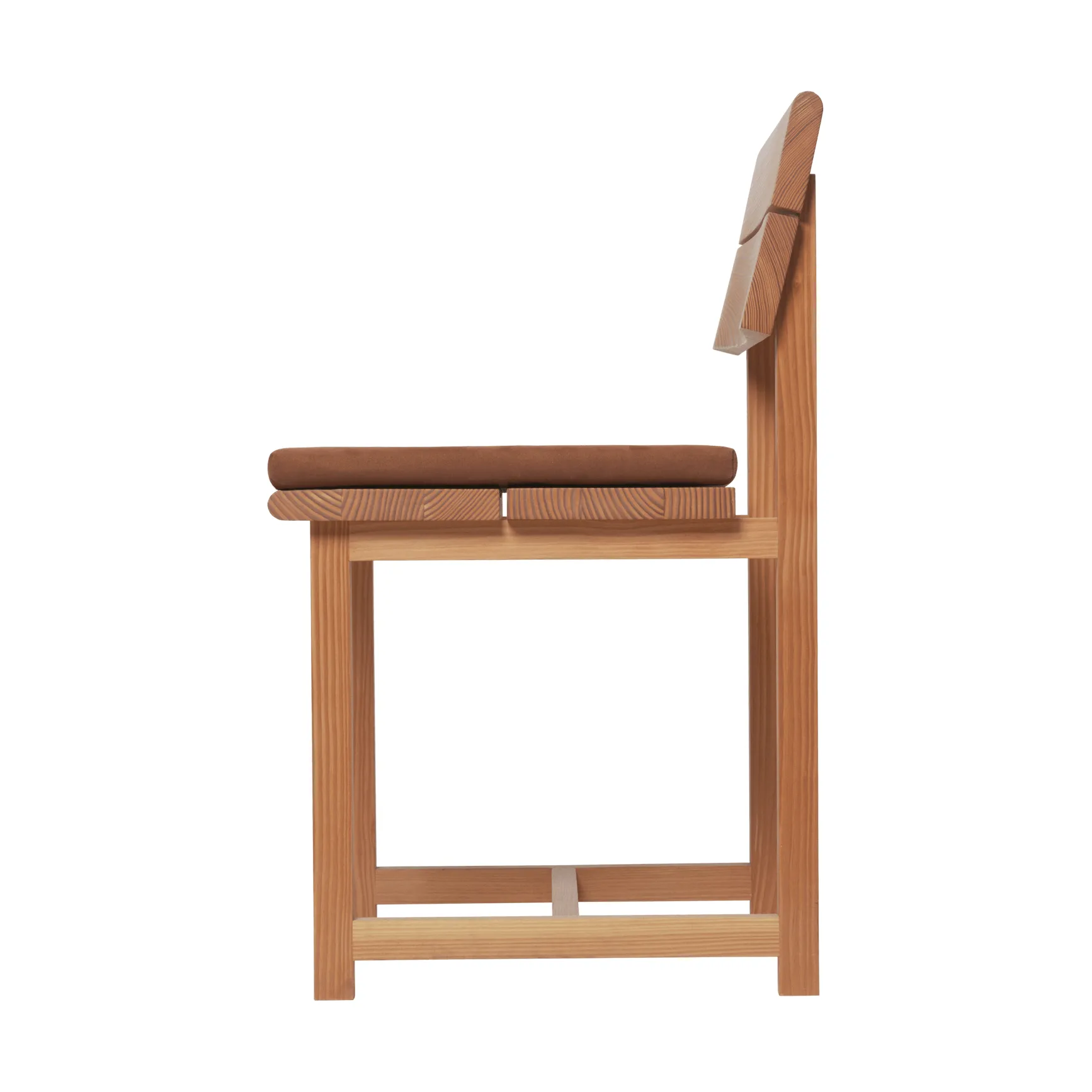 Align siddepude, Brown clay, 40x40 cm Ferm Living