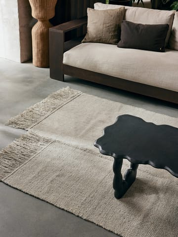 Alter uldtæppe - Natural, 160x270 cm - Ferm Living