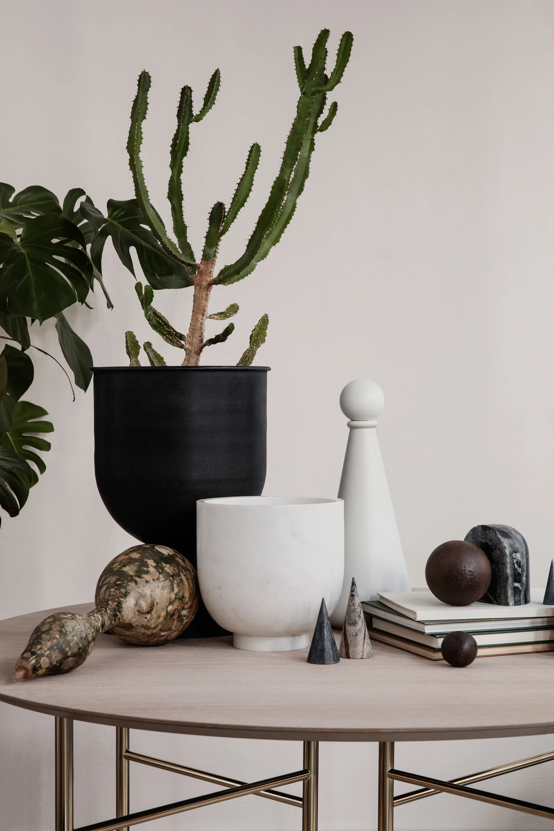 Alza champagnekøler, White Marble Ferm Living