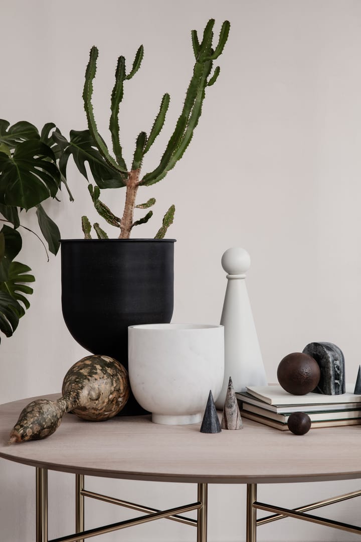 Alza champagnekøler - White Marble - ferm LIVING