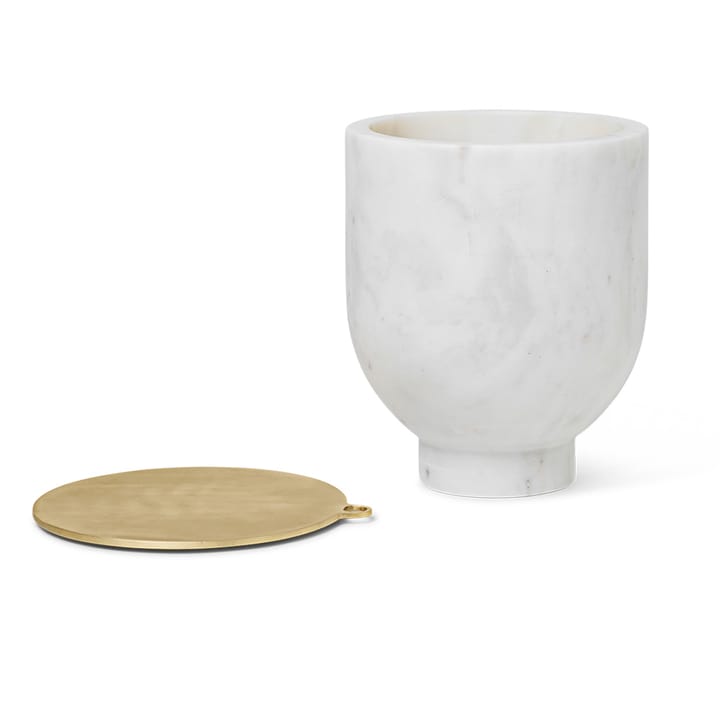 Alza isspand, Hvid marmor Ferm Living