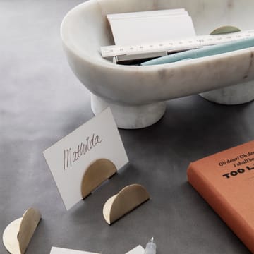 Alza skål - hvid - Ferm Living