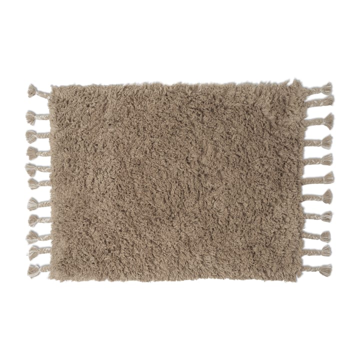 Amass KLONG pile tæppe 70x50 cm - White Pepper - ferm LIVING