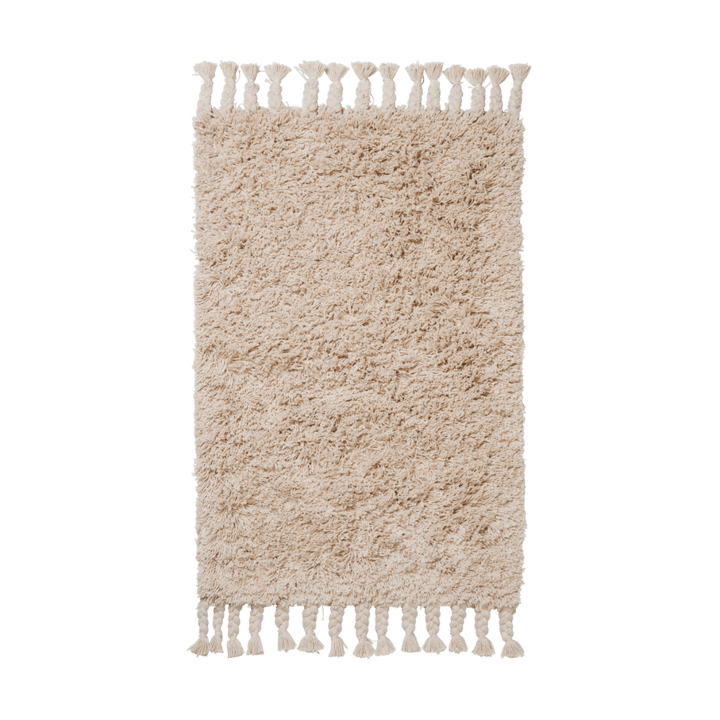Amass long pile tæppe 70x50 cm - Off-white - Ferm Living