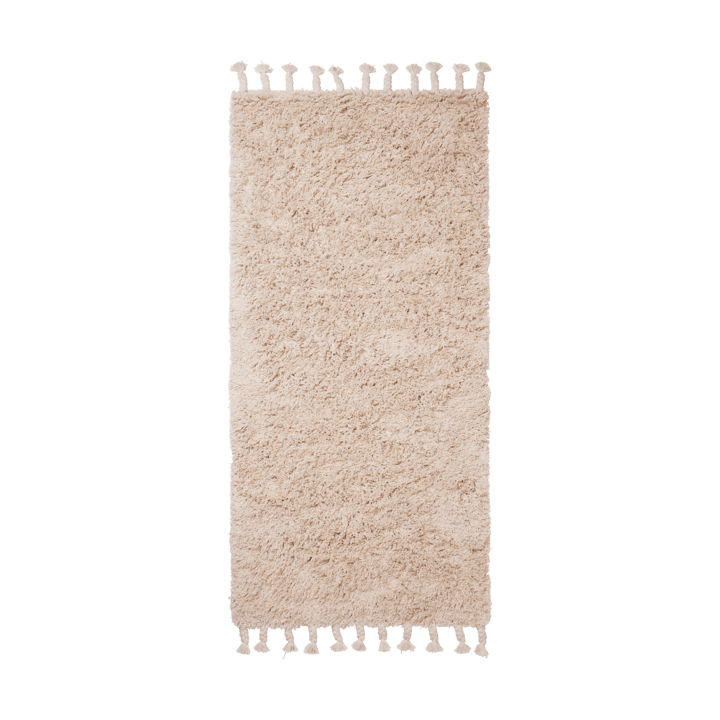 Amass long pile tæppe70x140 cm - Off-white - Ferm Living