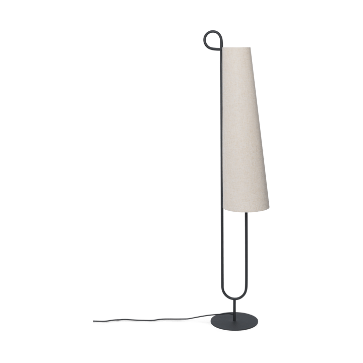 Ancora gulvlampe - Black/Natural - Ferm Living