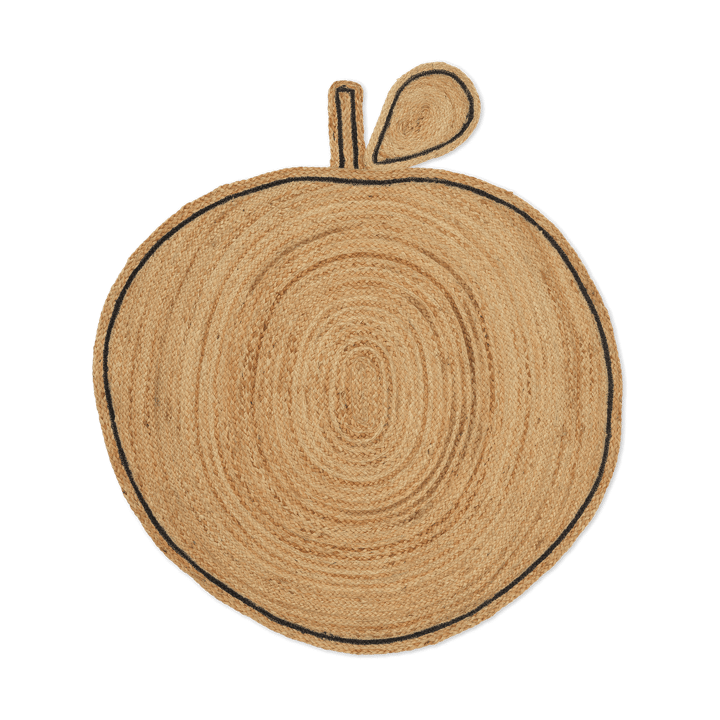 Apple braided jutetæppe - Natural - Ferm Living