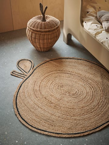 Apple braided jutetæppe - Natural - Ferm Living