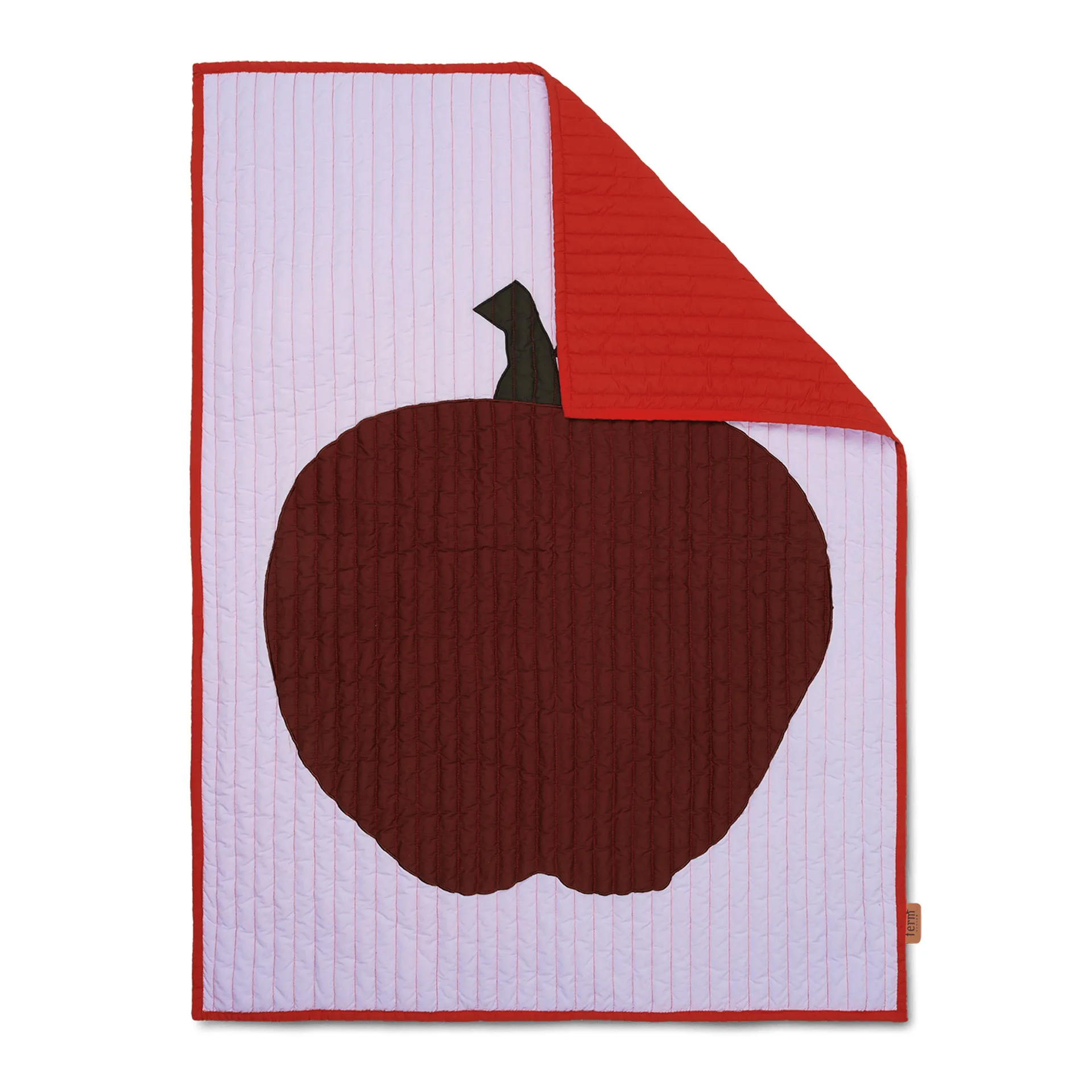 Apple plaid 80x110 cm, Lilla-rød Ferm Living