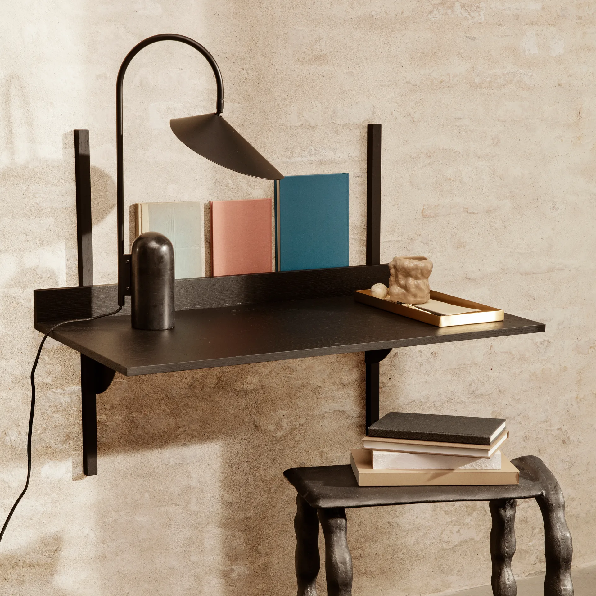 Arum bordlampe, Black Ferm Living
